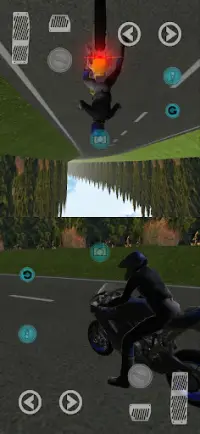 Two Player Motorcycle Racing Screen Shot 3