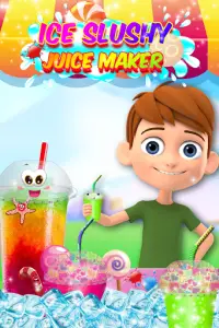 Ice Cold Slushy & Juice Maker – Frozen Food Game Screen Shot 3