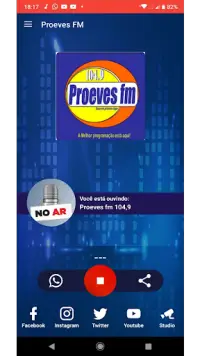 Proeves FM Screen Shot 1