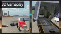 Car Transporter Cargo Plane 3D Screen Shot 2