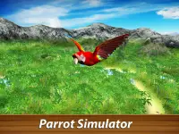 Sobrevivência de papagaio selvagem - simulador! Screen Shot 8