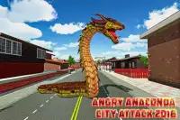Angry Anaconda City Attack 2018 Screen Shot 4