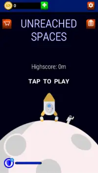 Unreached Spaces – Space Journey Rocket Game Screen Shot 0