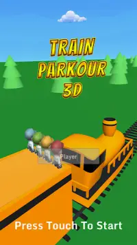Train Parkour 3D Screen Shot 0