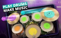 Real Drums - Permainan muzik Screen Shot 0