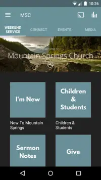 Mountain Springs Church Screen Shot 0