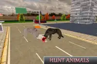 Wild Wolf Sim City Attack 3D Screen Shot 3