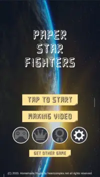 Paper Star Fighters Screen Shot 1