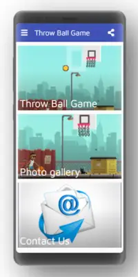 Throw Ball Game Screen Shot 0