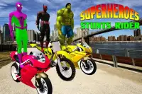 Superhelden fietsstunts Screen Shot 6