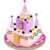 Cake imagination decoration