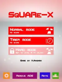 SqUARe-X Original puzzle game Screen Shot 5