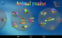 Animal Puzzle for Kids Screen Shot 16
