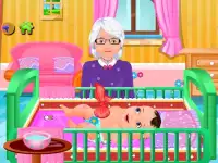 Nenek menyusui bayi game Screen Shot 3