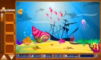 Golden Fish Deep Sea rescue_Escape games_IQ game Screen Shot 3