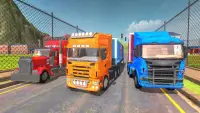 รถบรรทุกบรรทุกสินค้าขนาดใหญ่ City Driver Simulator Screen Shot 12