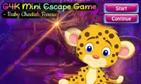 Best Escape Game 453 - Baby Cheetah Rescue Screen Shot 2