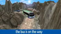 Fora estrada Turista ônibus 3D Screen Shot 2