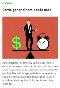 Como ganar dinero desde casa - Guia con consejos Screen Shot 2