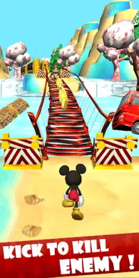Mickey Jungle Run Game Screen Shot 1