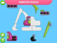 Auto-Puzzles für Kinder Screen Shot 23