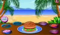 Cuisine savoureuse hamburgers Screen Shot 8