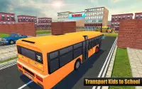 Modern City School Bus Driving Simulator Pro 3D Screen Shot 2