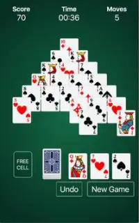 Pyramid Solitaire Classic Free Screen Shot 1