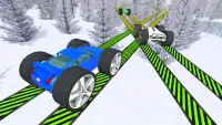 99% Impossible Tracks: Monster Car Stunts Screen Shot 8