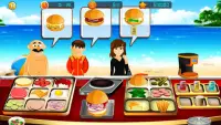 Beach Restaurant Chef's Master - Cooking Game Screen Shot 1