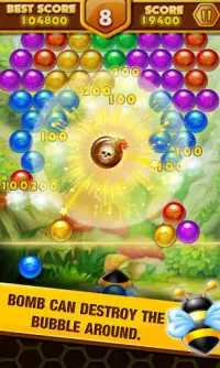 Bee Bubble Screen Shot 3