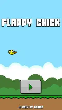 Flappy Chick Screen Shot 1
