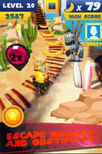 Subway Minion Jungle Rush : Legends Rush 3D Screen Shot 0