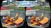VR 飛びます 車 -  筋肉 空挺 フライト シミュレーション Screen Shot 0