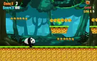 Run Panda Run Temple Quest: Zabawna gra przygodowa Screen Shot 1