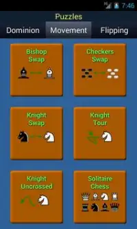 Chess Board Puzzles Screen Shot 1