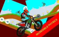Moto crossing hill game Screen Shot 2