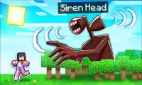 Siren Head Mod voor Minecraft PE Screen Shot 0