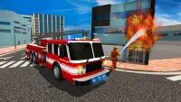 FireFighter Emergency Rescue Game-Ambulance Rescue Screen Shot 1