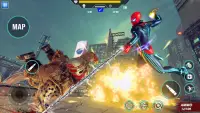 Spider Super Rope Hero: Superhero Fighting Games Screen Shot 1