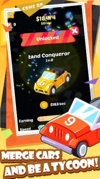 Merge Car:Idle Click Car Tycoon Screen Shot 3