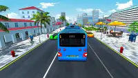 Bus Simulator Trò chơi xe buýt Screen Shot 6