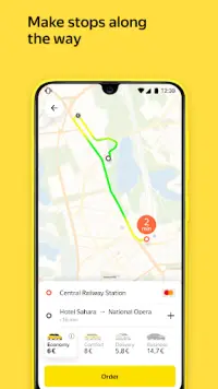 Yandex Go — taxi and delivery Screen Shot 4
