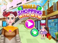 Mall Shopping with Mom: Pro Cashier Simulator Screen Shot 0