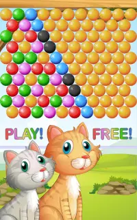 Cats Bubble Game Screen Shot 3