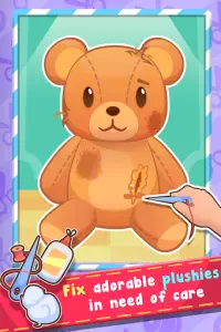 Plush Hospital - Cure Teddy Bears and Fluffy Pets Screen Shot 0