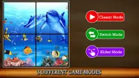Sea life and dolphins jigsaw puzzles for everyone Screen Shot 1