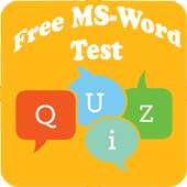 Free MS-Word Test Quiz