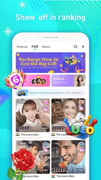 LightChat -Voice Chat & Meet & Screen Shot 0