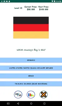 World Flag Trivia - A Game of Countries Flag Quiz Screen Shot 15